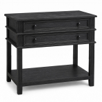 Maine Large Bedside / Black
