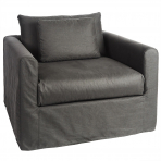 Grove Newport 1.5 Seater Armchair Charcoal