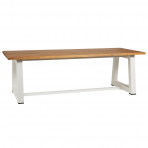 Catalina Baja Outdoor Dining Table 260W / White