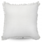 Monaco Fringe Cushion Cover White