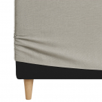 Sloane Tuft Bedhead Loose Cover Natural / Queen