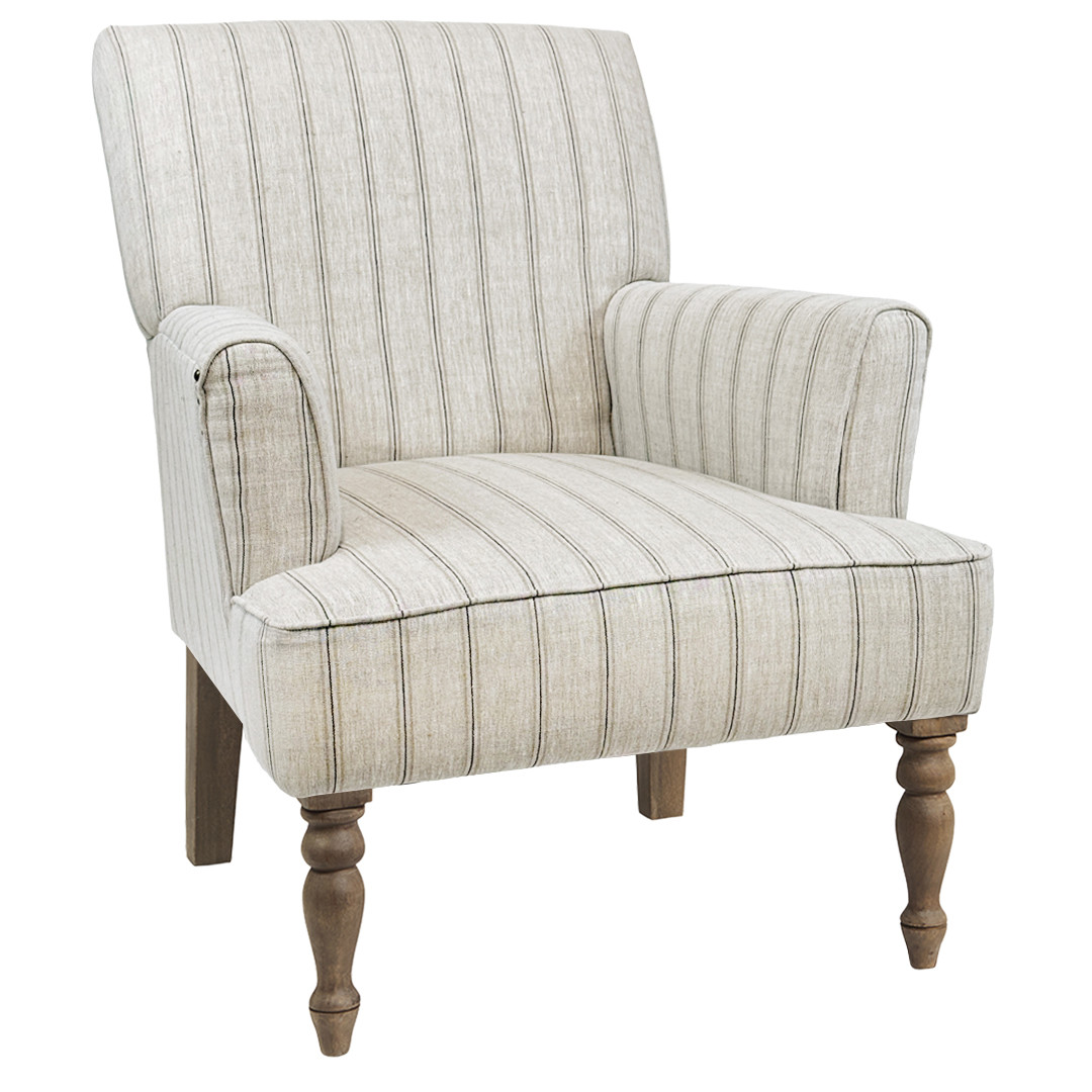 Boston Armchair / Pinstripe