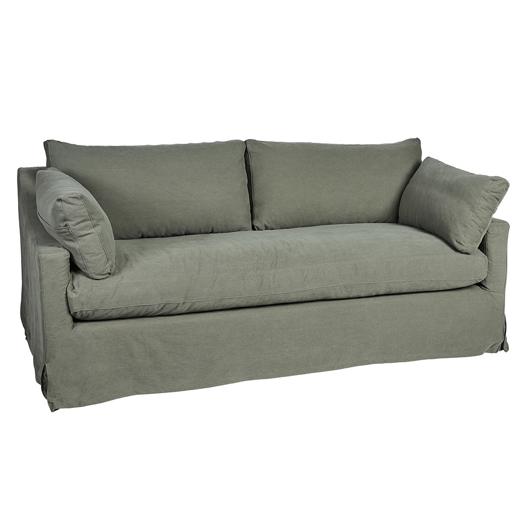 Irving Merricks 3 Seat Sofa / Forest