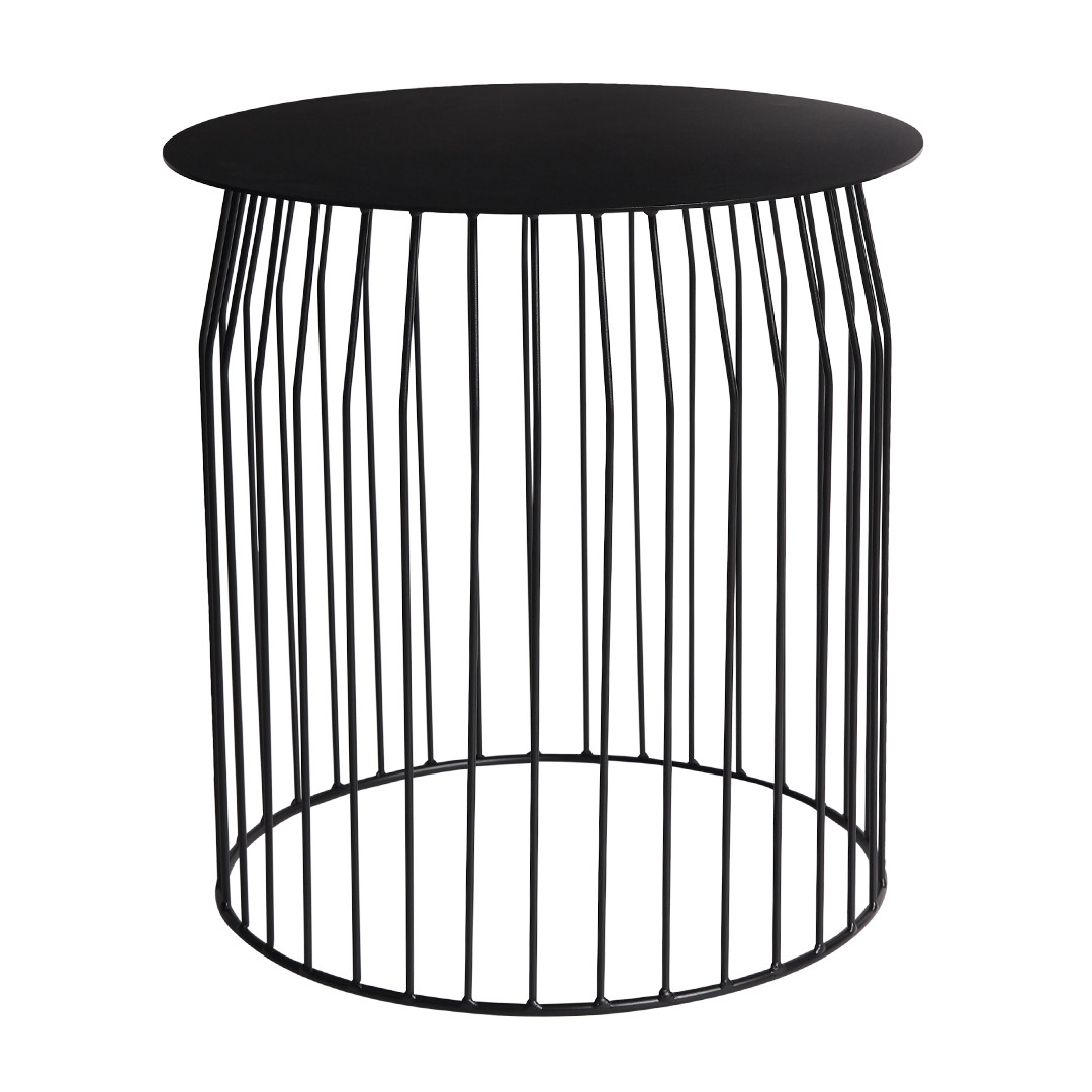 Alto Rebello Side Table Black