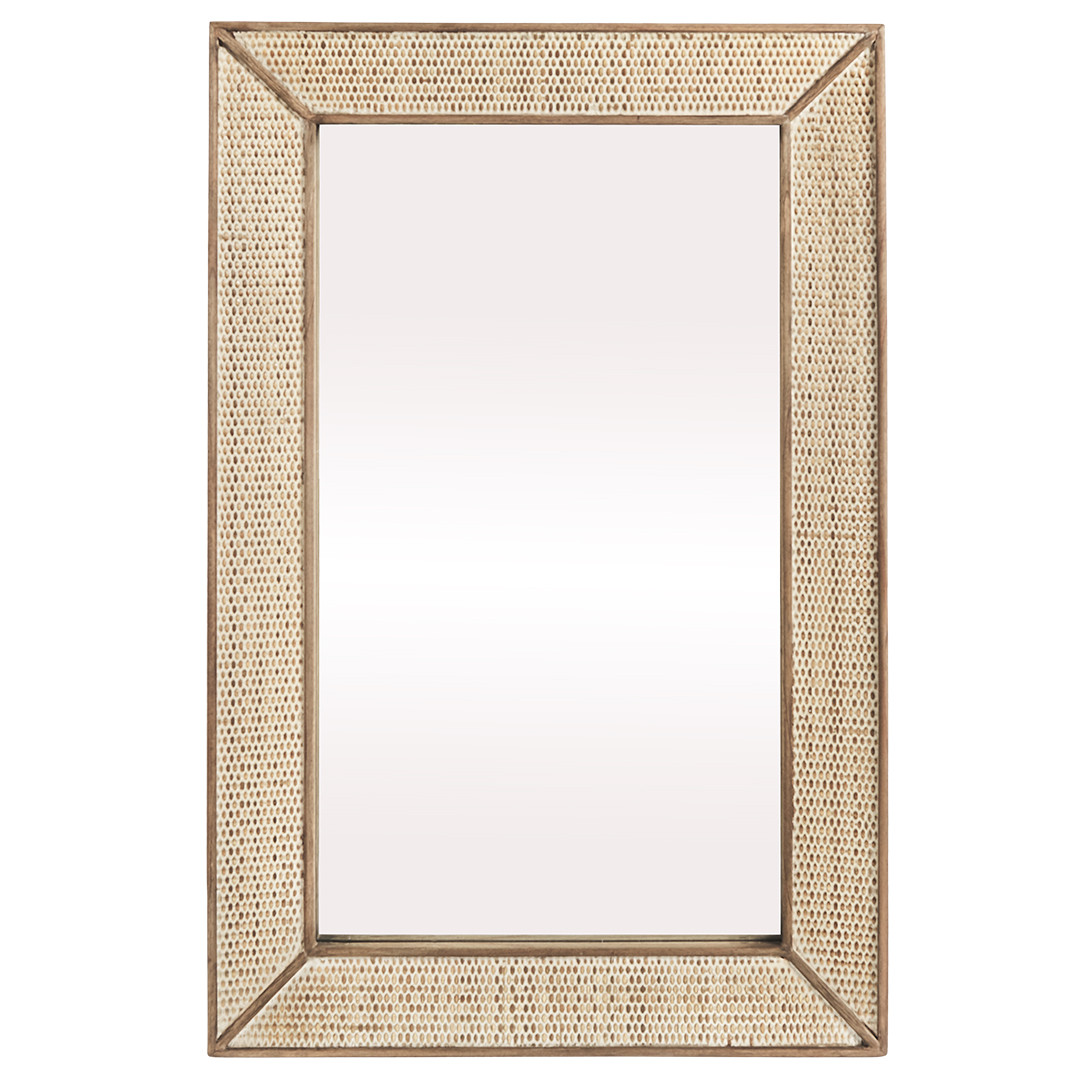 Raffles Rectangular Mirror Natural