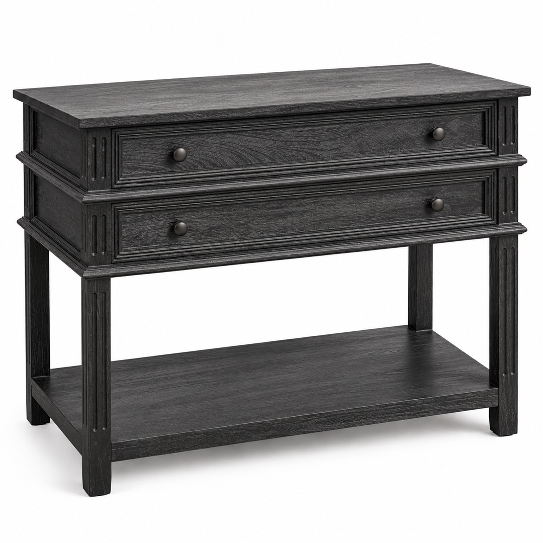Maine Large Bedside / Black