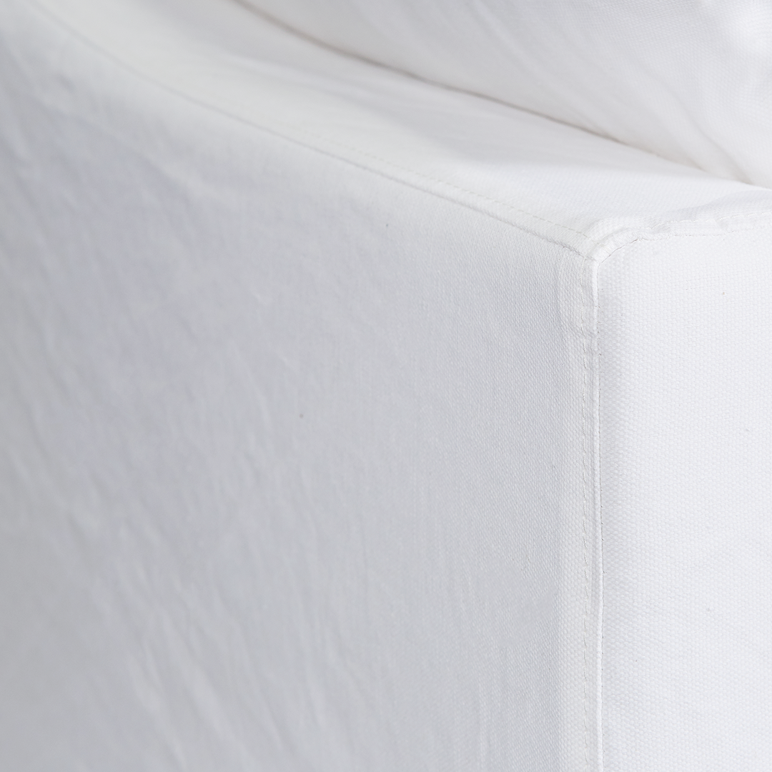 Irving Merricks Loose Cover 3 Seater / White