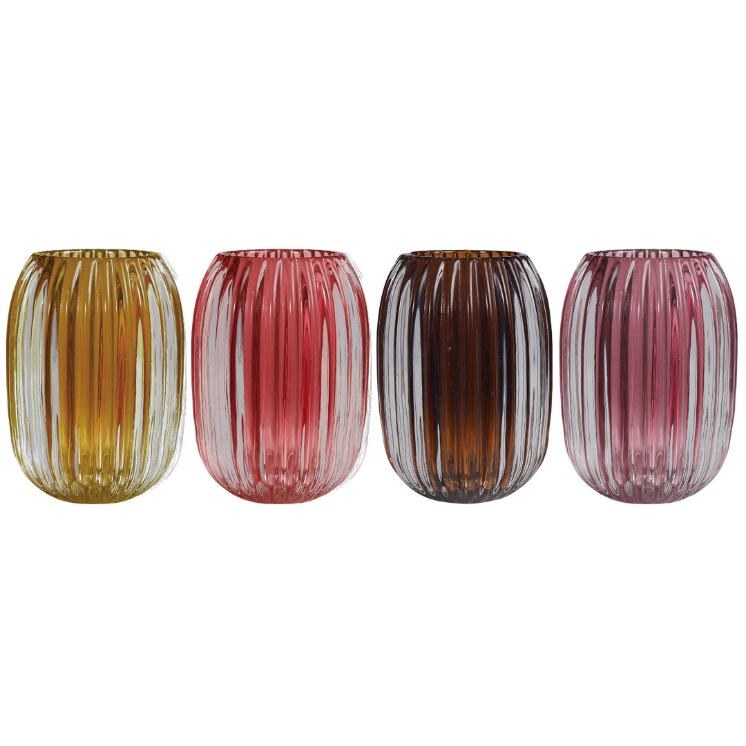 Lune Flamingo Candleholders Set/4