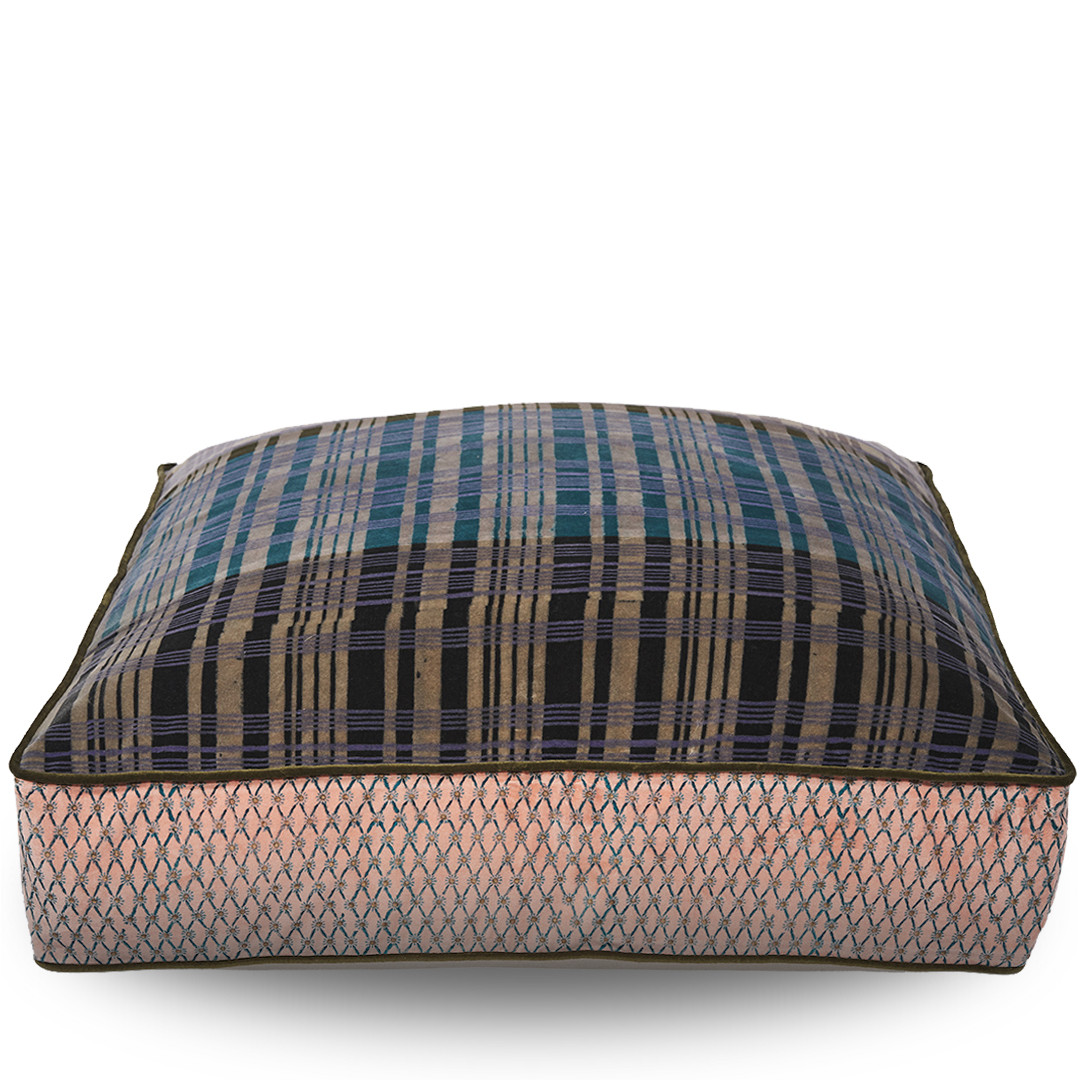 Rambagh Weave Square Floor Cushion Cover