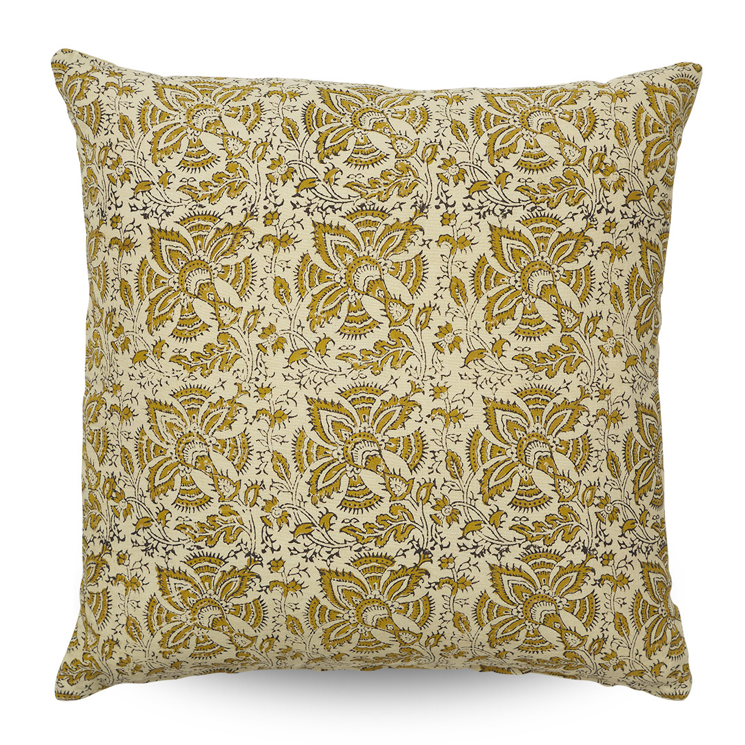 Clovelly Golden Cushion Cover