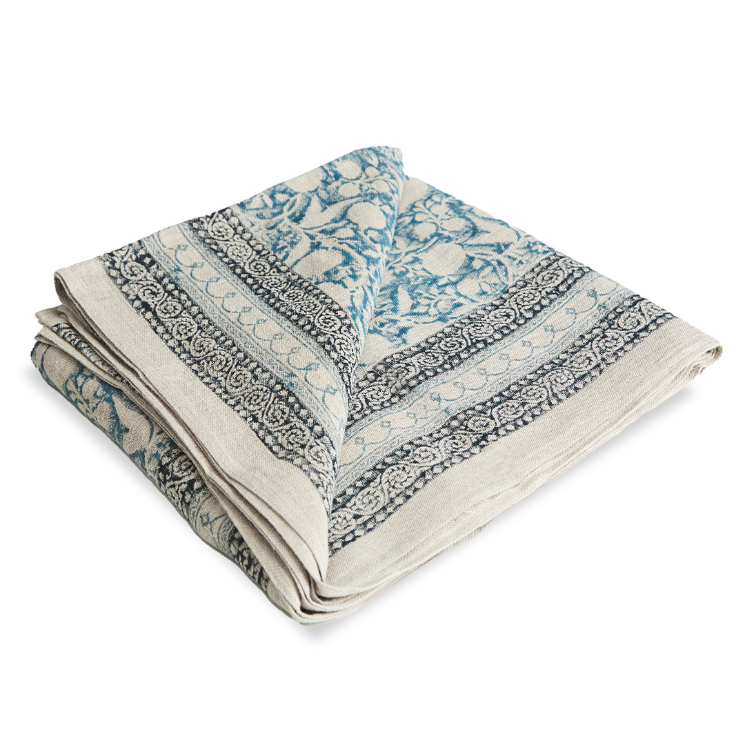 Forage Tablecloth Large Ocean