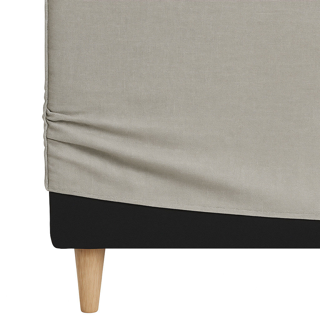 Sloane Tuft Bedhead Loose Cover Natural / Queen